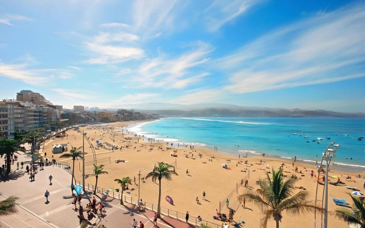 Appartamento Upscale***Las Canteras Beach***Balcony Las Palmas de Gran Canaria Esterno foto